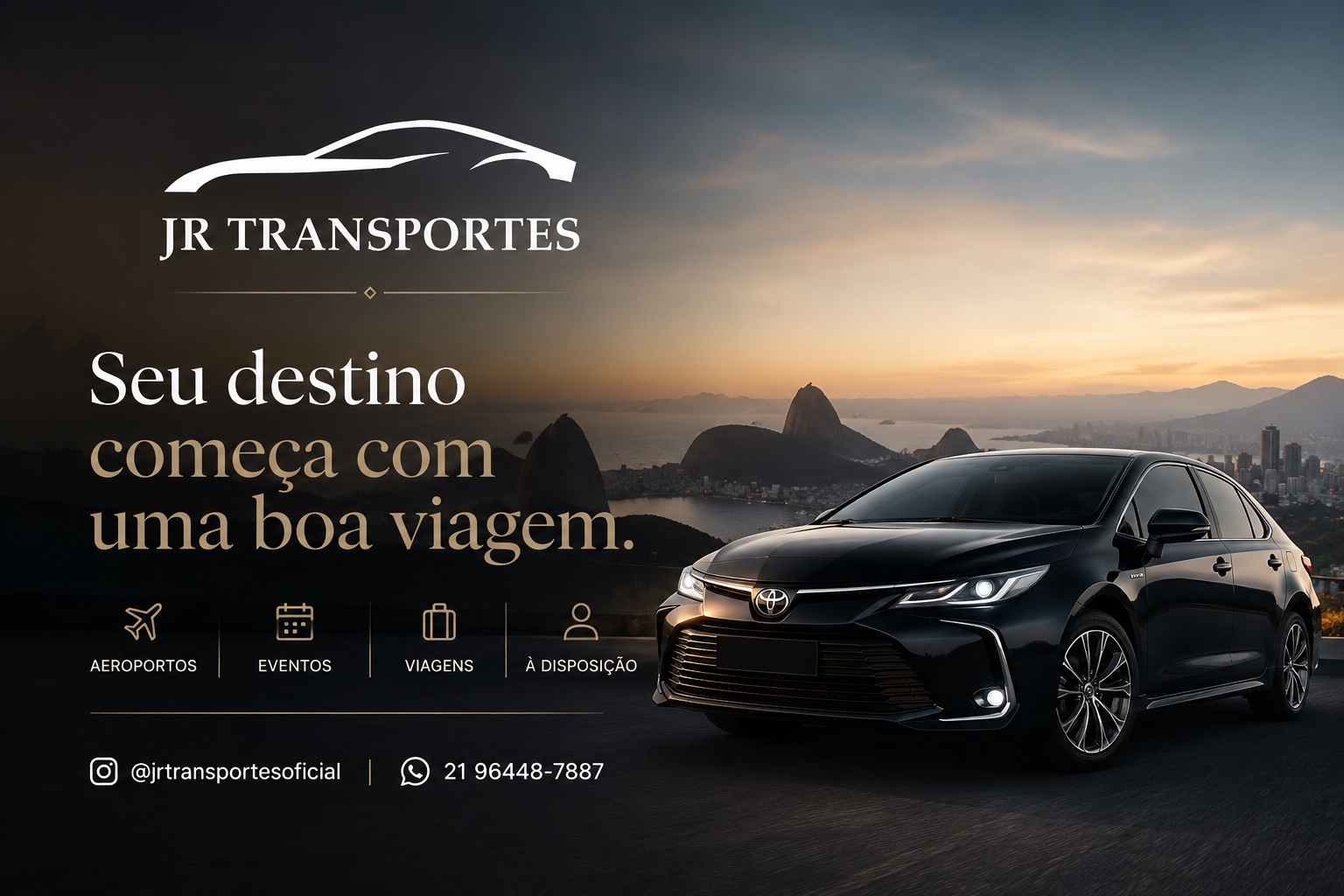 JR Transportes — Seu destino começa com uma boa viagem